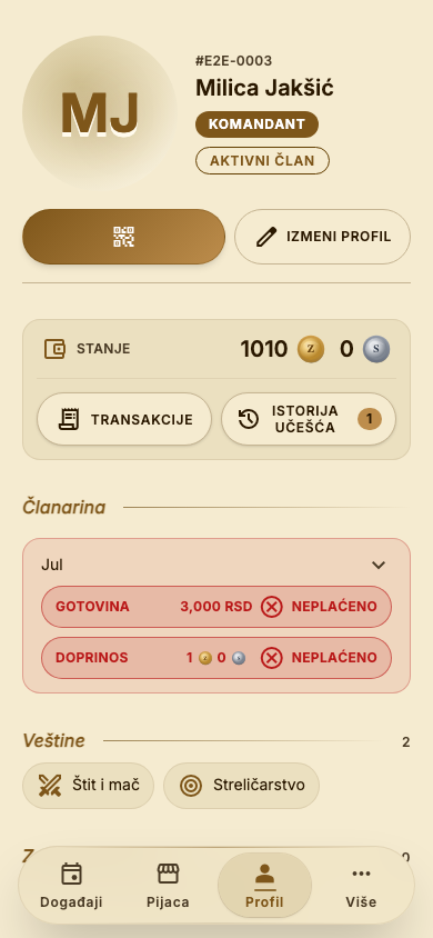Vaš profil